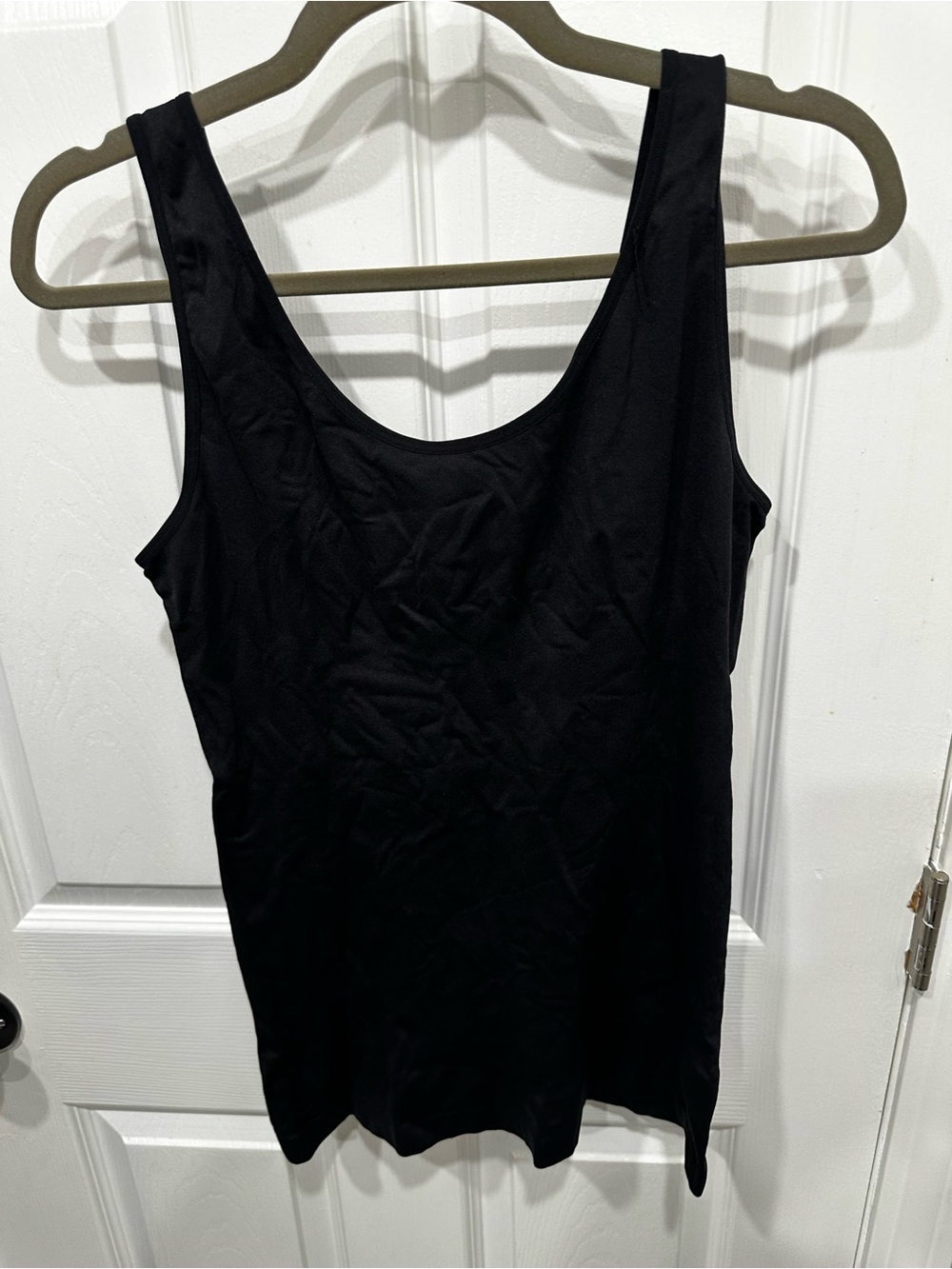 Jockey Black Scoop Neck body shaper Tank Top